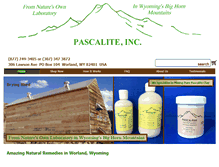 Tablet Screenshot of pascalite.net